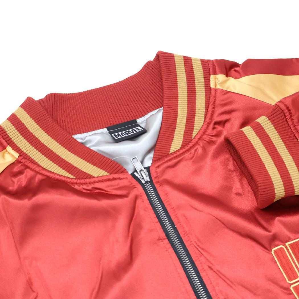 アイアンマン アウター スカジャン 3L アーマーアップ MARVEL 丸眞 メンズ レディース ユニセックス オーバーサイズ キャラジャン キャラクター グッズ GULLKHAN_COM