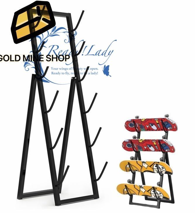 サーフボードラック、床置きスノーボードラック、4/5/6/7層スケート