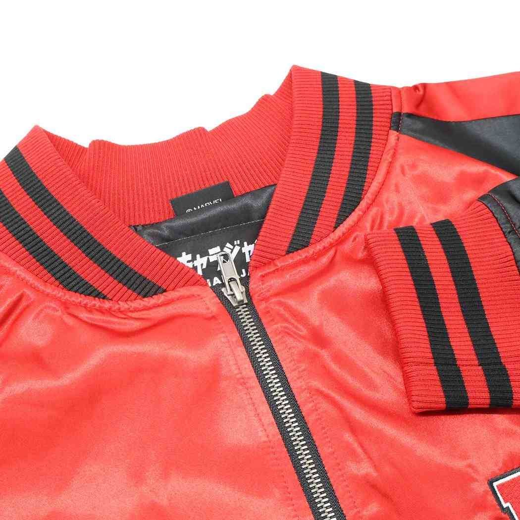 デッドプール アウター スカジャン 3L スプラッシュ MARVEL 丸眞 メンズ レディース ユニセックス オーバーサイズ キャラジャン キャラクター グッズ GULLKHAN_COM