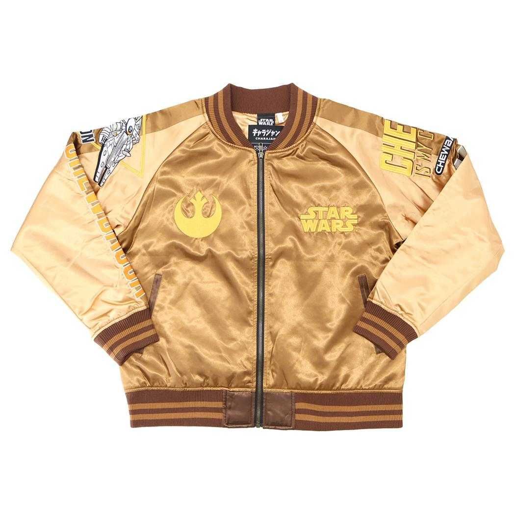スターウォーズ アウター スカジャン L ブラウンアグレッシブ STAR WARS 丸眞 メンズ レディース ユニセックス オーバーサイズ キャラジャン キャラクター グッズ