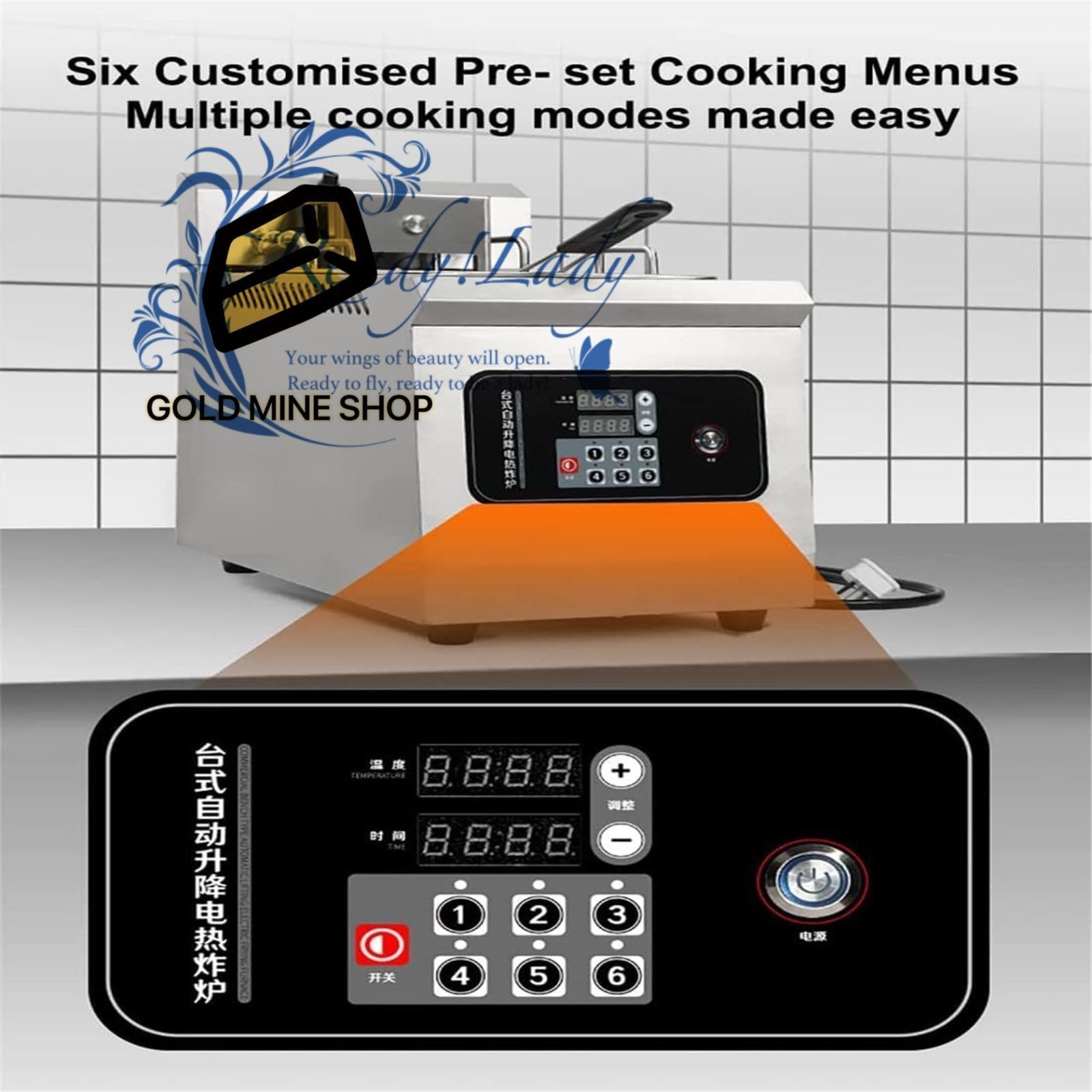 電気ディープフライヤー 3500