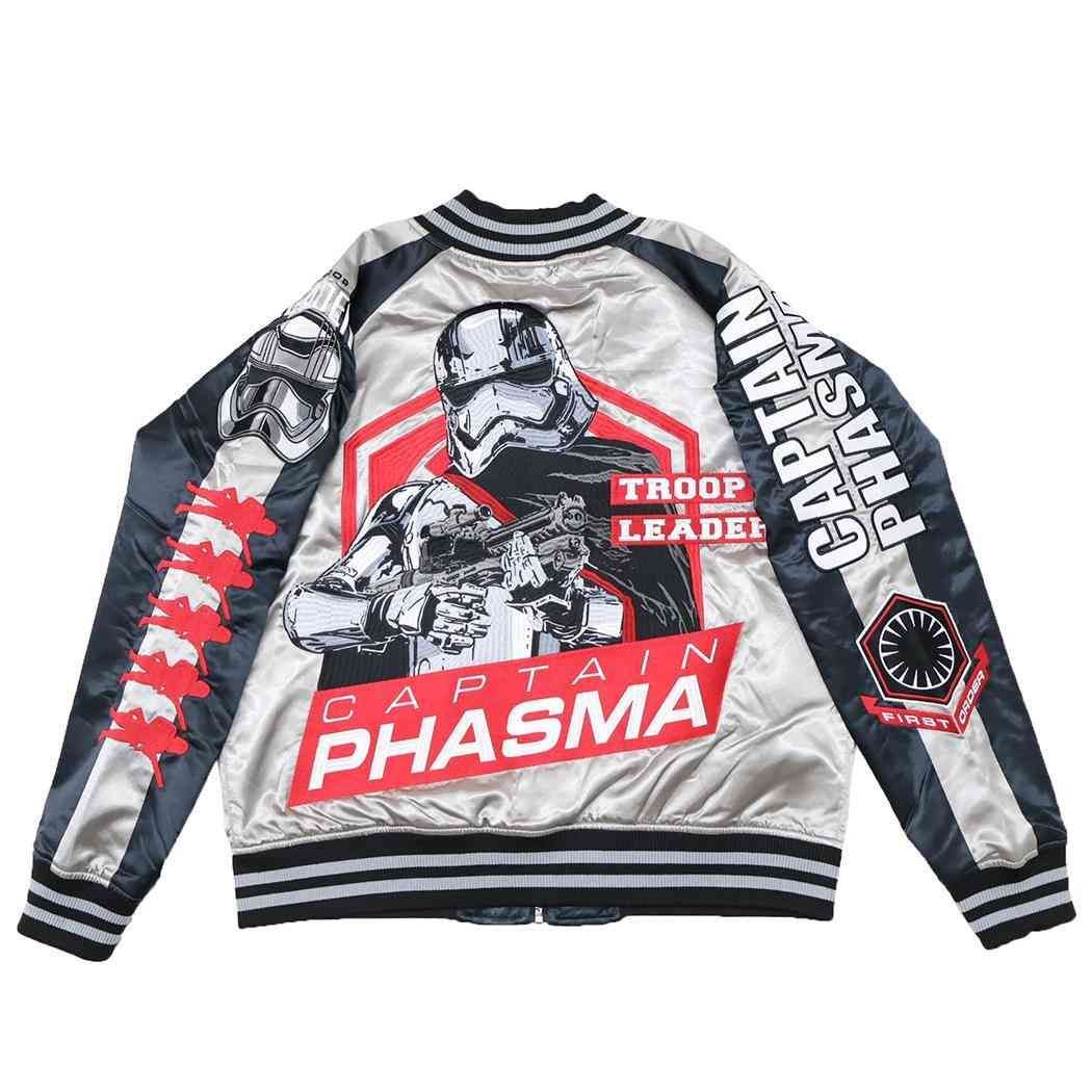 スターウォーズ アウター スカジャン L キャプテン ファズマ STAR WARS 丸眞 メンズ レディース ユニセックス オーバーサイズ キャラジャン キャラクター グッズ