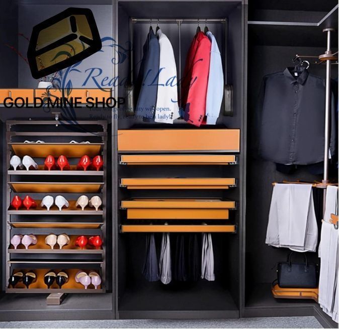 ワードローブレール ハンガーロッド