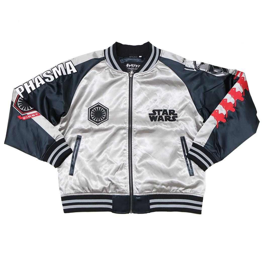 スターウォーズ アウター スカジャン L キャプテン ファズマ STAR WARS 丸眞 メンズ レディース ユニセックス オーバーサイズ キャラジャン キャラクター グッズ