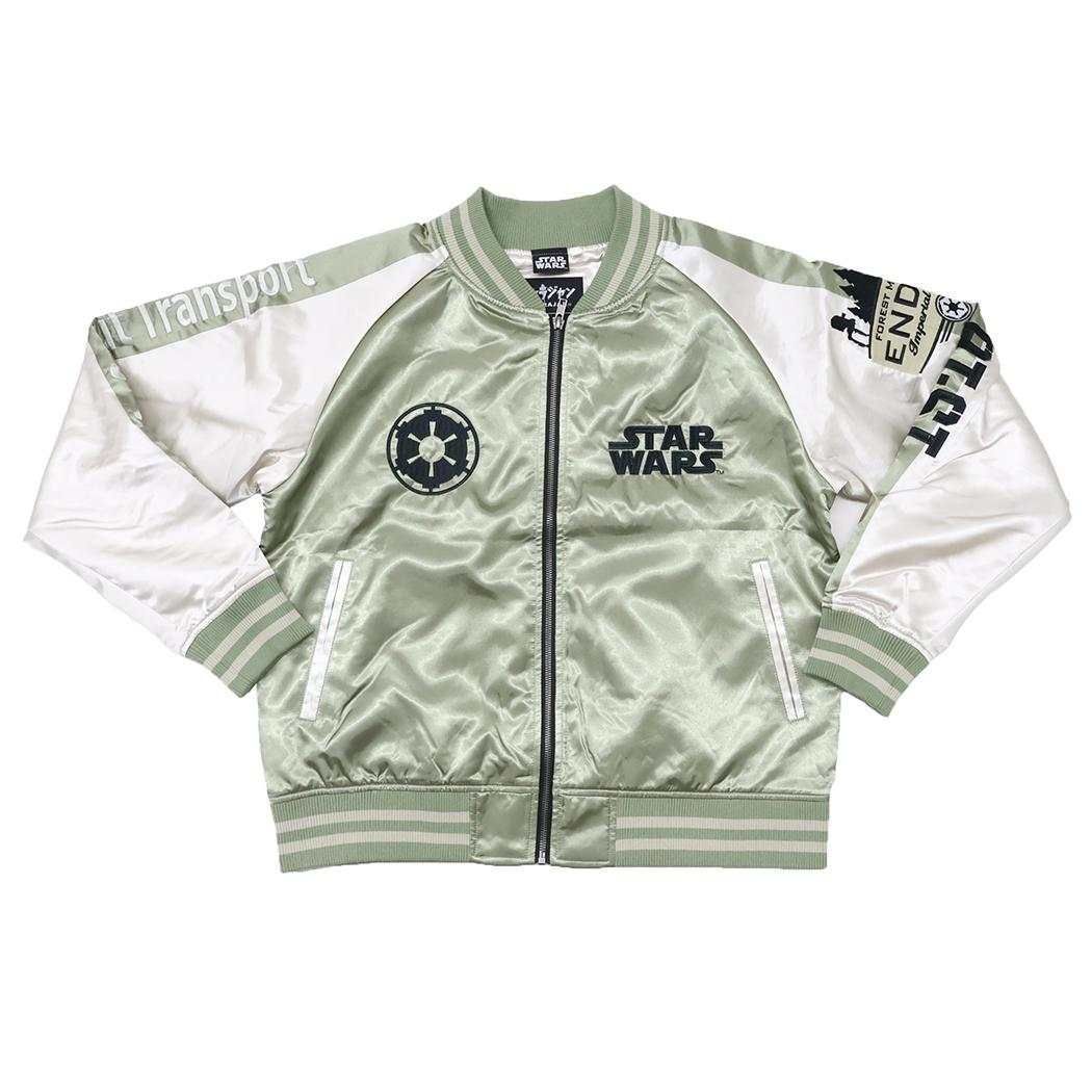 スターウォーズ アウター スカジャン L AT-STウォーカー STAR WARS 丸眞 メンズ レディース ユニセックス オーバーサイズ キャラジャン キャラクター グッズ