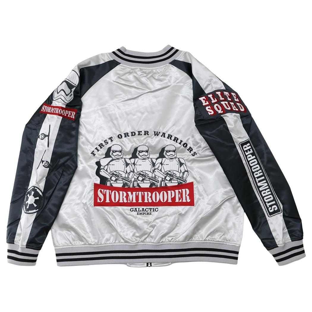 スターウォーズ アウター スカジャン 3L シルバーガラクティック STAR WARS 丸眞 メンズ レディース ユニセックス オーバーサイズ キャラジャン キャラクター グッズ