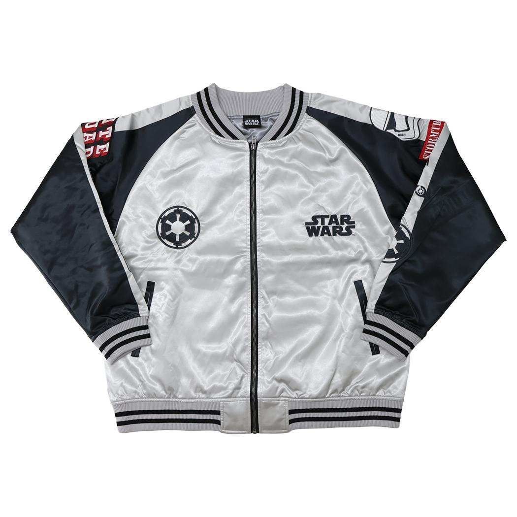 スターウォーズ アウター スカジャン 3L シルバーガラクティック STAR WARS 丸眞 メンズ レディース ユニセックス オーバーサイズ キャラジャン キャラクター グッズ