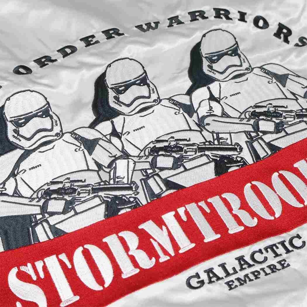 スターウォーズ アウター スカジャン 3L シルバーガラクティック STAR WARS 丸眞 メンズ レディース ユニセックス オーバーサイズ キャラジャン キャラクター グッズ GULLKHAN_COM