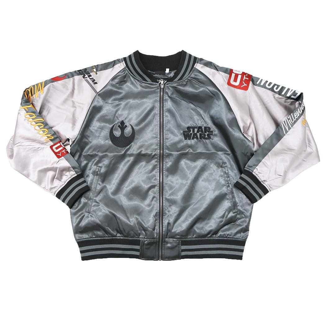 スターウォーズ アウター スカジャン 3L ミレニアム ファルコン STAR WARS 丸眞 メンズ レディース ユニセックス オーバーサイズ キャラジャン キャラクター グッズ