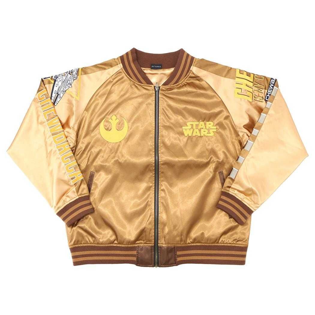 スターウォーズ アウター スカジャン 3L ブラウンアグレッシブ STAR WARS 丸眞 メンズ レディース ユニセックス オーバーサイズ キャラジャン キャラクター グッズ