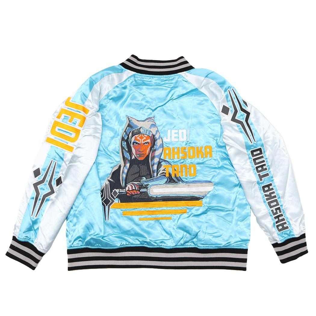 スターウォーズ アウター スカジャン 3L マンダロリアン アソーカ タノ STAR WARS 丸眞 メンズ レディース ユニセックス オーバーサイズ キャラジャン キャラクター グッズ