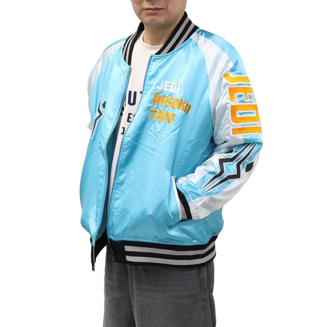 スターウォーズ アウター スカジャン 3L マンダロリアン アソーカ タノ STAR WARS 丸眞 メンズ レディース ユニセックス オーバーサイズ キャラジャン キャラクター グッズ GULLKHAN_COM