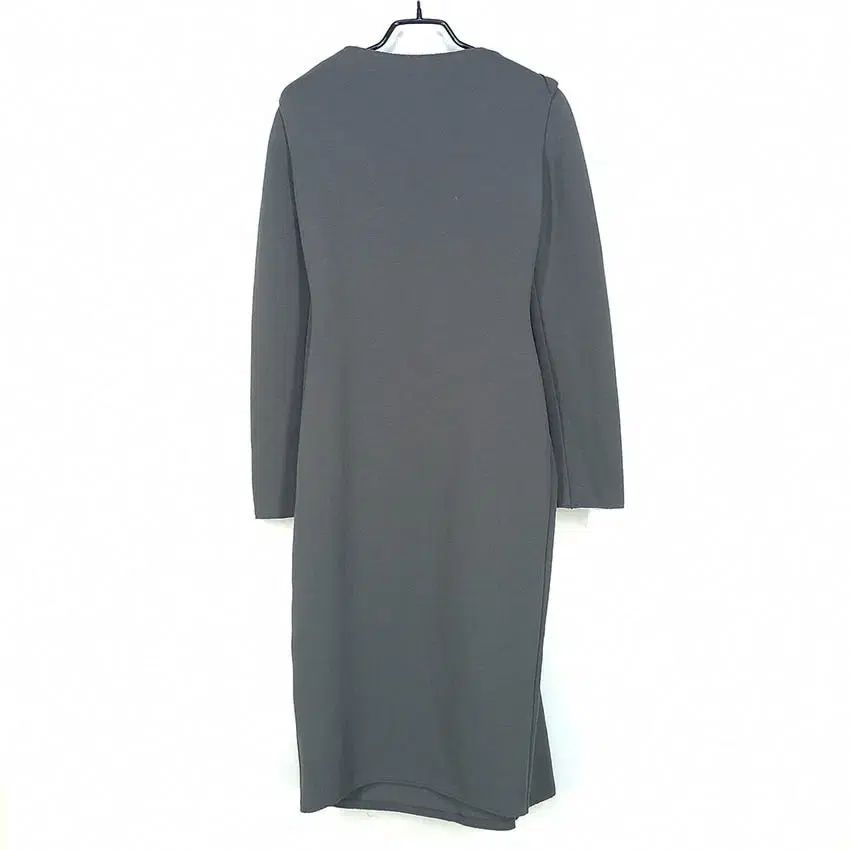 LANVIN レディース ツイスト ピンタック ワンピース ミディ丈 グレー 82 HU28975