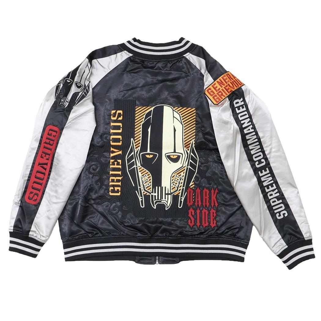 スターウォーズ アウター スカジャン 3L シャドウブラック STAR WARS 丸眞 メンズ レディース ユニセックス オーバーサイズ キャラジャン キャラクター グッズ