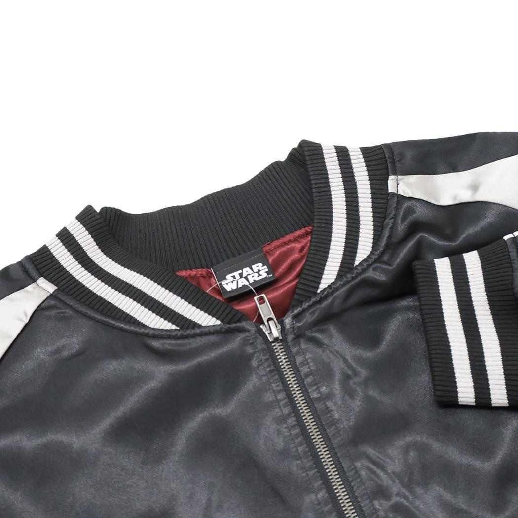 スターウォーズ アウター スカジャン 3L シャドウブラック STAR WARS 丸眞 メンズ レディース ユニセックス オーバーサイズ キャラジャン キャラクター グッズ GULLKHAN_COM