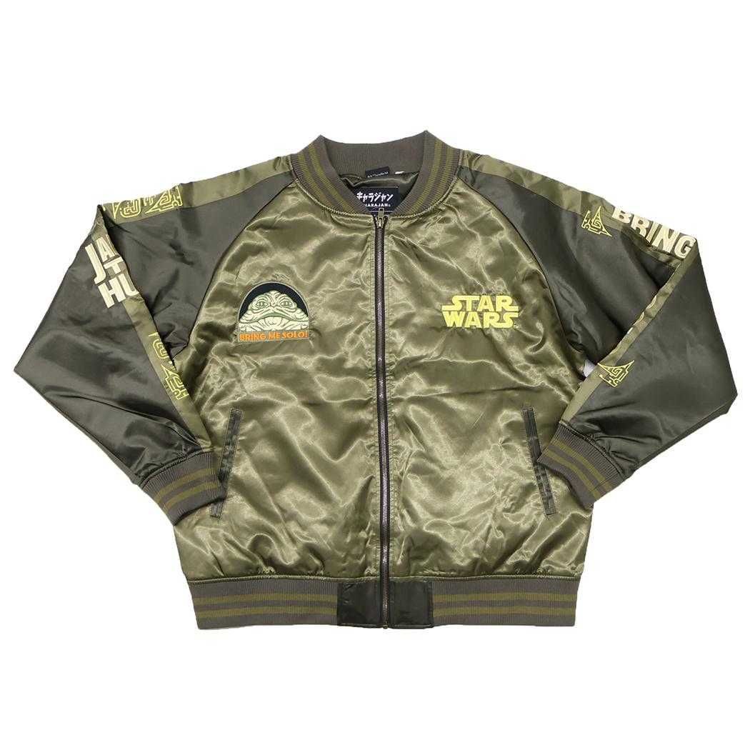 スターウォーズ アウター スカジャン 3L ジャバ ザ ハット STAR WARS 丸眞 メンズ レディース ユニセックス オーバーサイズ キャラジャン キャラクター グッズ