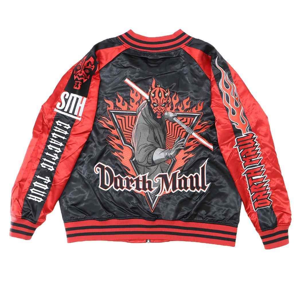 スターウォーズ アウター スカジャン 3L ダース モール STAR WARS 丸眞 メンズ レディース ユニセックス オーバーサイズ キャラジャン キャラクター グッズ