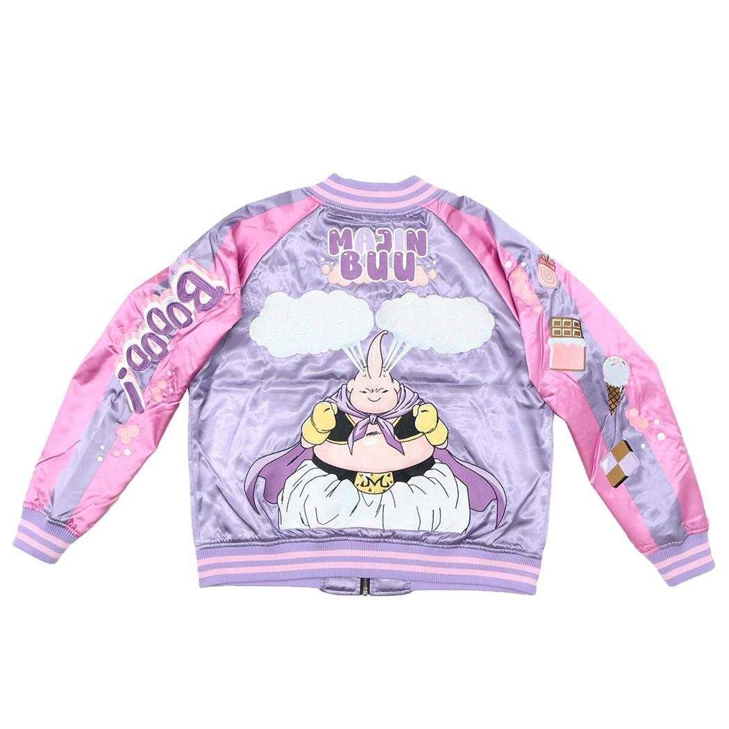 ドラゴンボールZ アウター スカジャン L 魔人ブウ 丸眞 メンズ レディース ユニセックス オーバーサイズ キャラジャン アニメキャラクター グッズ