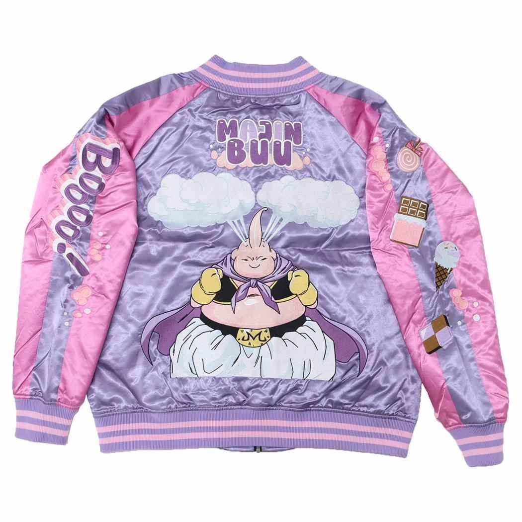 ドラゴンボールZ アウター スカジャン 3L 魔人ブウ 丸眞 メンズ レディース ユニセックス オーバーサイズ キャラジャン アニメキャラクター グッズ