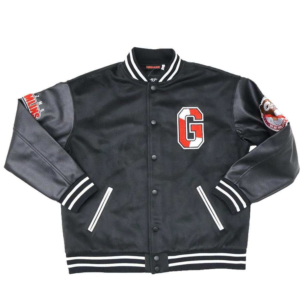 グレムリン アウター スタジャン 3L シンプルギズモ 丸眞 キャラジャン オーバーサイズ キャラクター グッズ