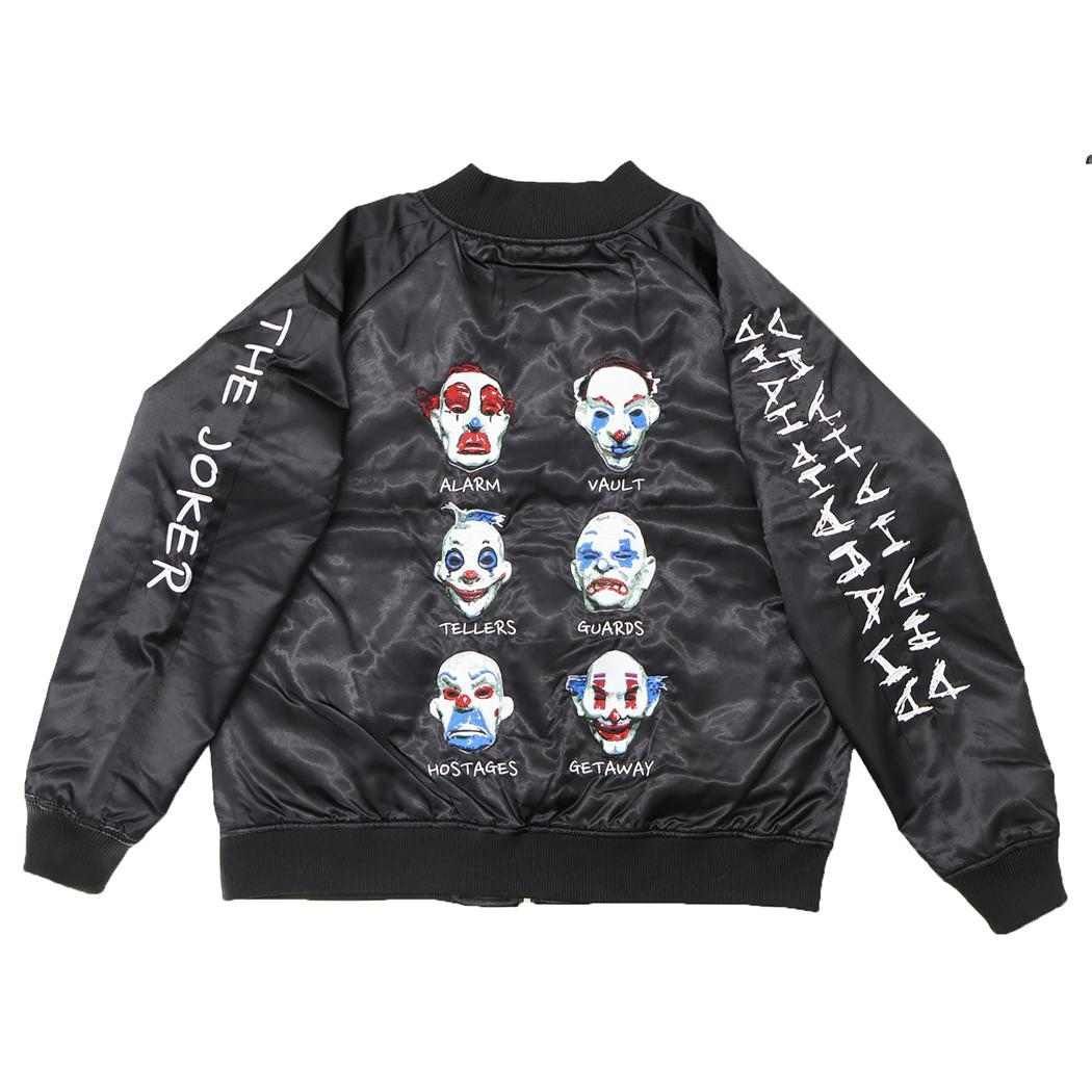 バットマン アウター スカジャン 3L ダークナイト ピエロ DCコミック 丸眞 メンズ レディース ユニセックス オーバーサイズ キャラジャン キャラクター グッズ