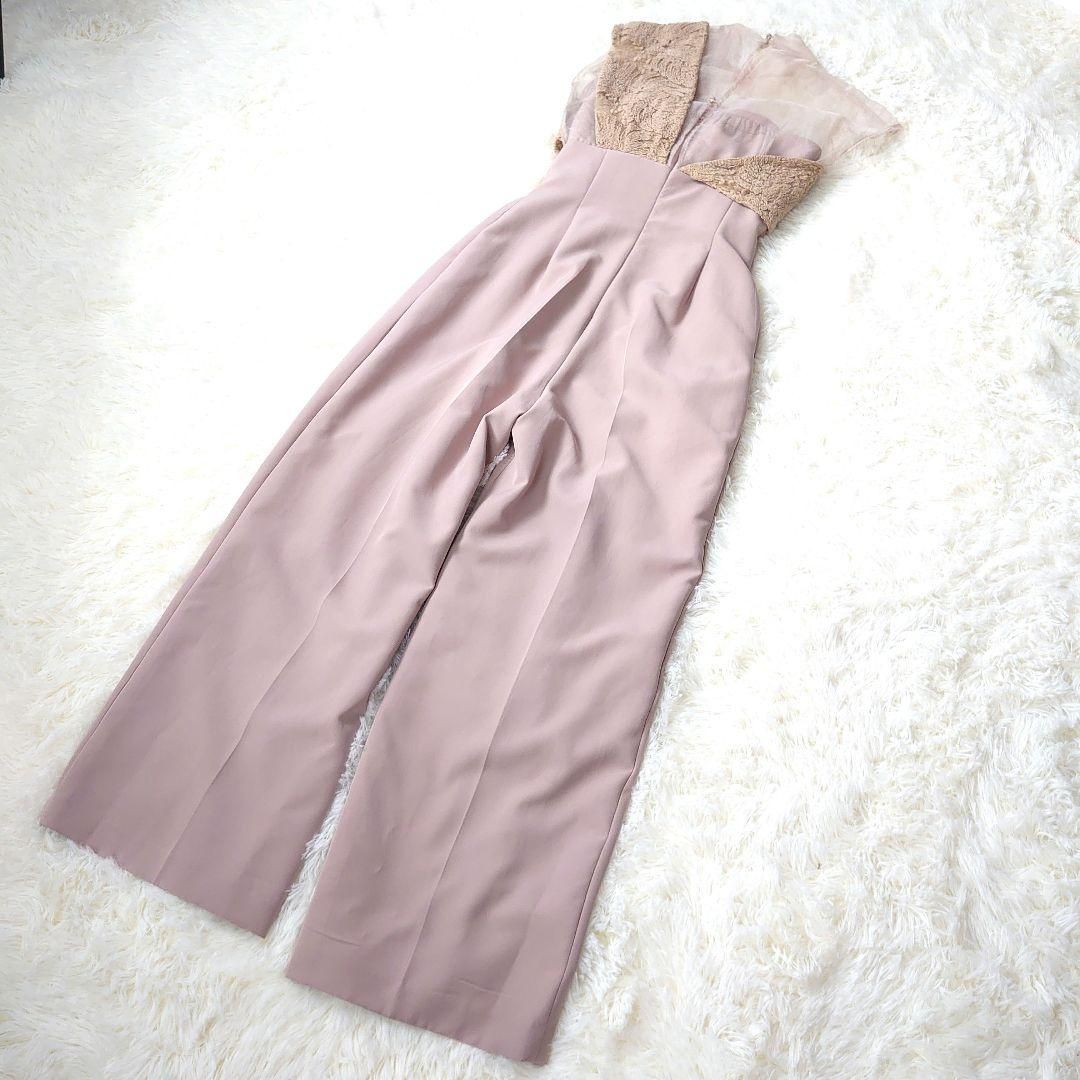 LAGUNAMOON ダリーツイストパンツ サイズM オールインワン ベージュ