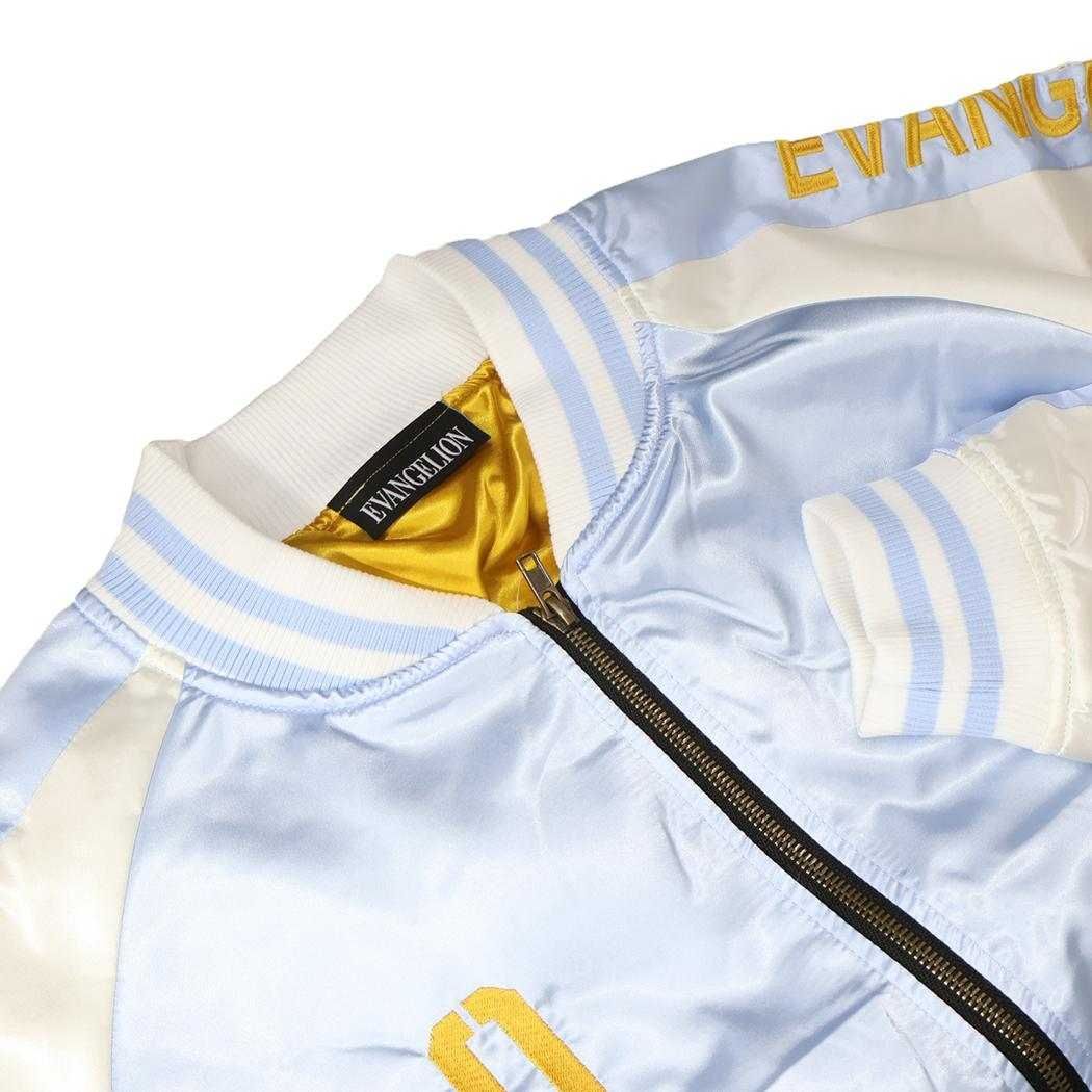 エヴァンゲリオン アウター スカジャン L 綾波レイ 丸眞 メンズ レディース ユニセックス オーバーサイズ キャラジャン アニメキャラクター グッズ GULLKHAN_COM