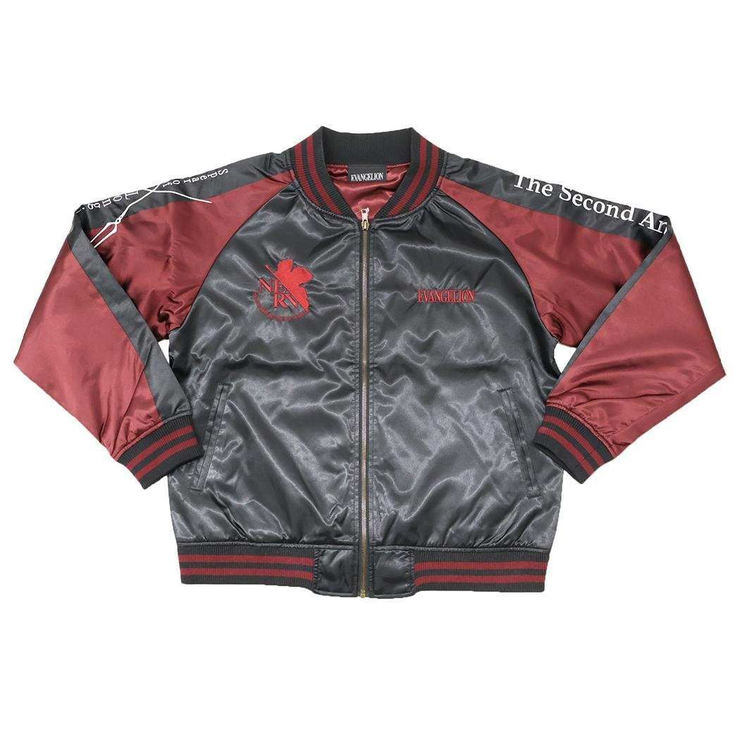 エヴァンゲリオン アウター スカジャン L リリス 丸眞 メンズ レディース ユニセックス オーバーサイズ キャラジャン アニメキャラクター グッズ
