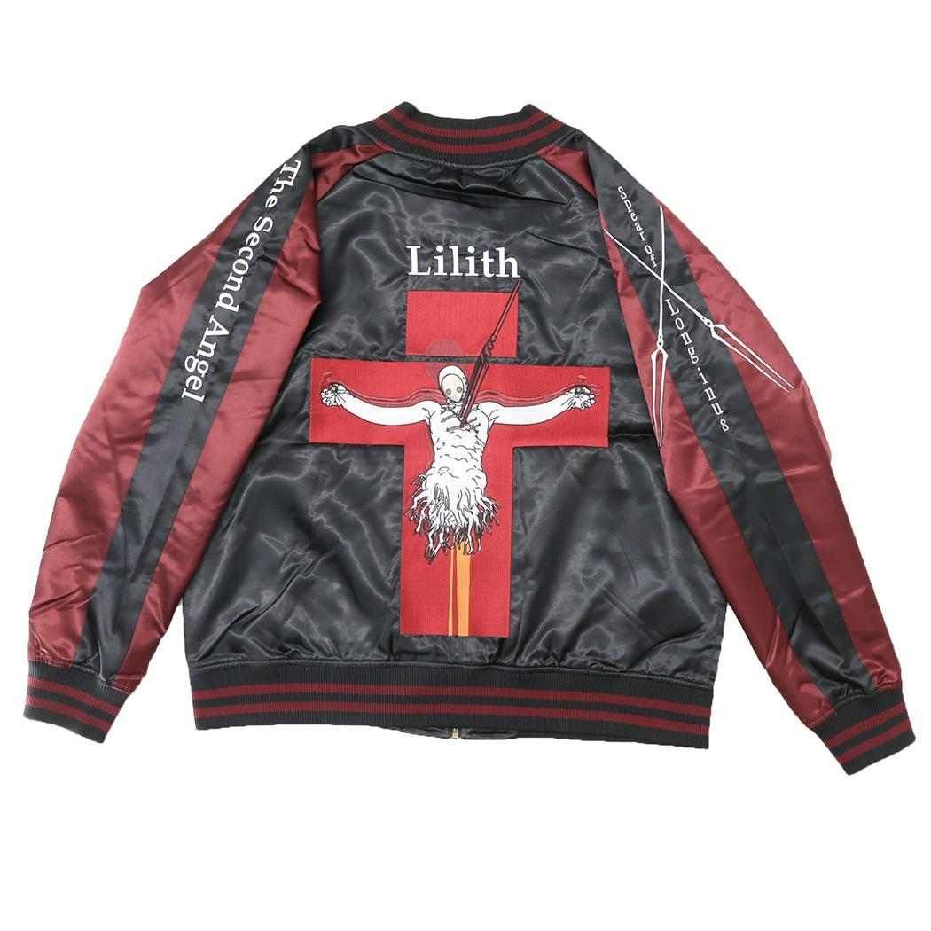 エヴァンゲリオン アウター スカジャン 3L リリス 丸眞 メンズ レディース ユニセックス オーバーサイズ キャラジャン アニメキャラクター グッズ