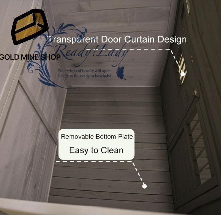 屋外用大型犬小屋 大型犬用大型テラス付き無垢材アスファルト屋根犬小屋 耐候性大型犬小屋