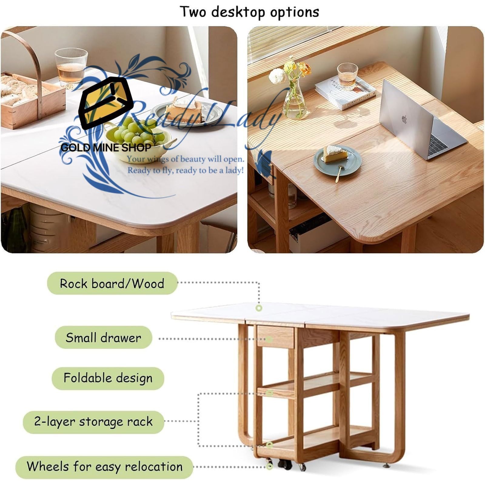 140cm伸長式無垢材ワークベンチ