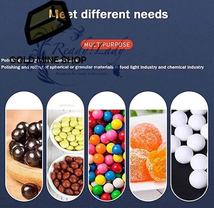 280Wキャンディコーティング機 0-120r|min自動チョコレートコーティング機 ポット直径300mm 加工工場 キャンディストア バー用のテーブルトップ小型商業用コーター砂糖