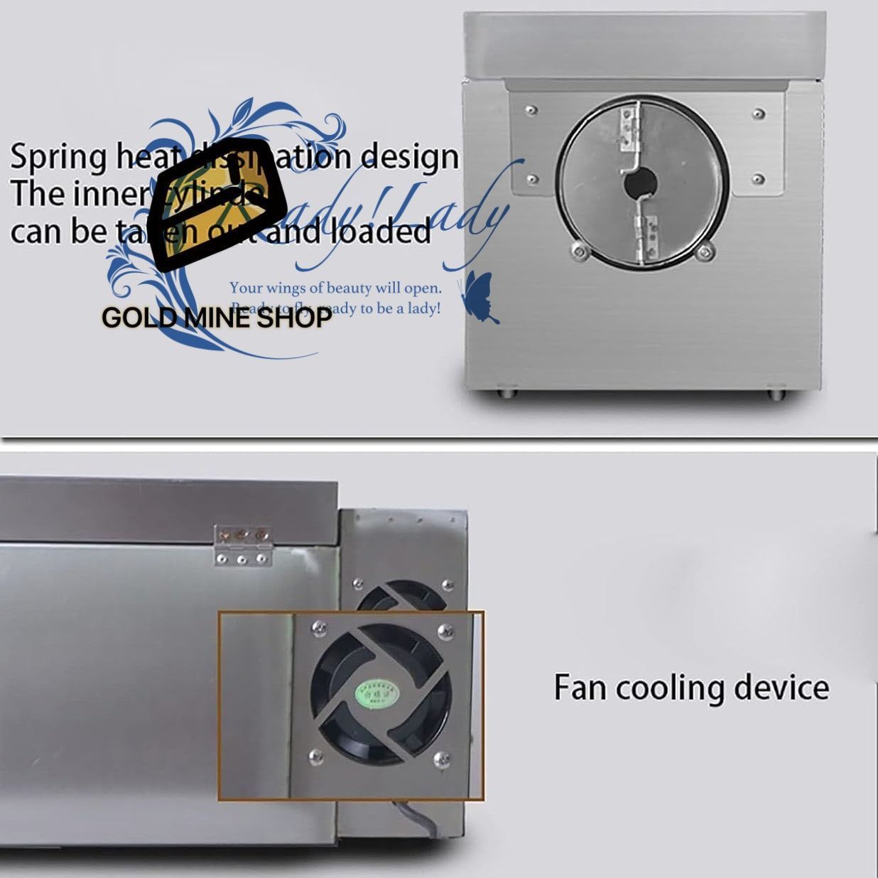 ステンレス鋼コーヒー豆ロースター