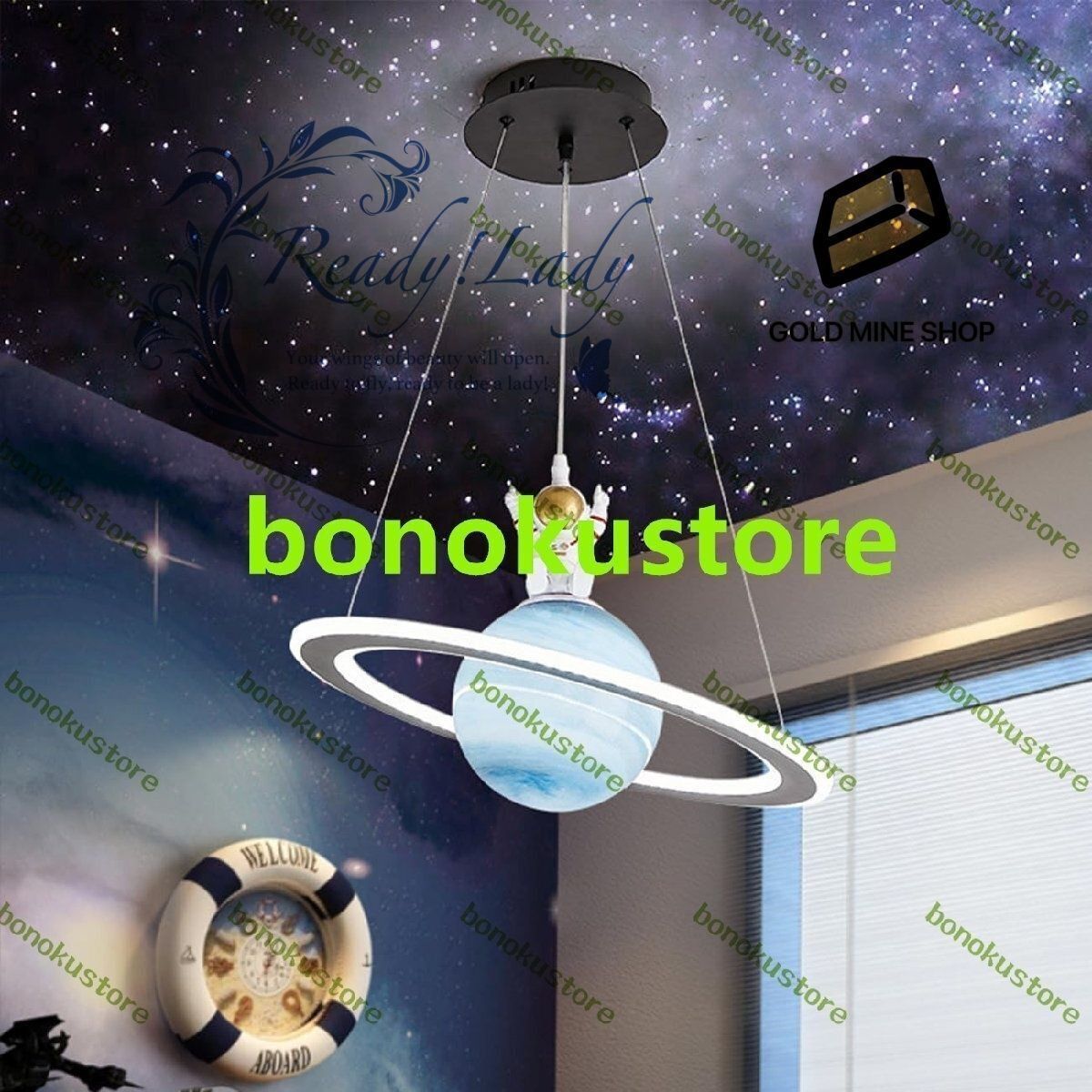 ペンダントライト スターシャンデリア スペースシャンデリア ins風シャンデリアキッズルーム リビング 廊下など E27バルブ 電球なし