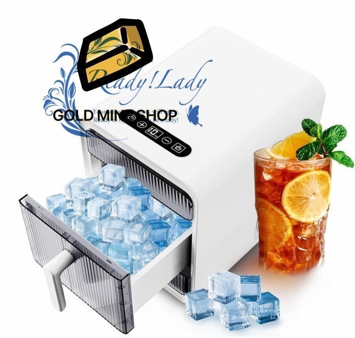製氷機 小型 業務用 家庭用 引き出し式 高速自動製氷機 最速6分 1.5L水タンク コンパクト卓上型 静音設計 透明窓 軽量ポータブル 晩酌 飲食店 カフェ 居酒屋 ホームパーティー 一人暮らし 省エネ 節水 大容量 110V