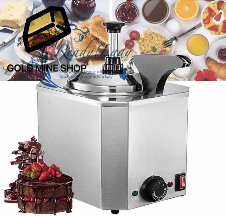 加熱チョコレートポンプステンレススチールフードウォーマー