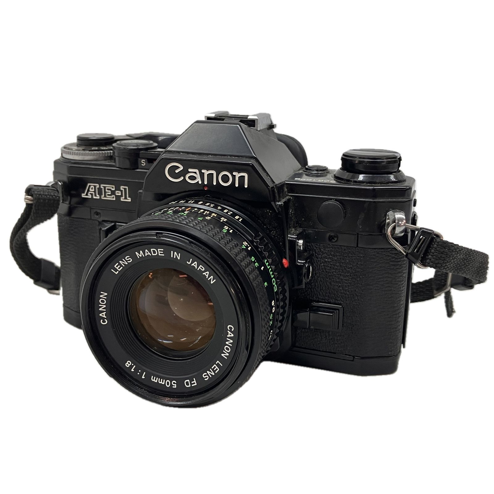 Canon AE-1 フィルムカメラ 一眼レフ 500mm 1-1.8 レンズ セット キャノン ジャンク C10590431