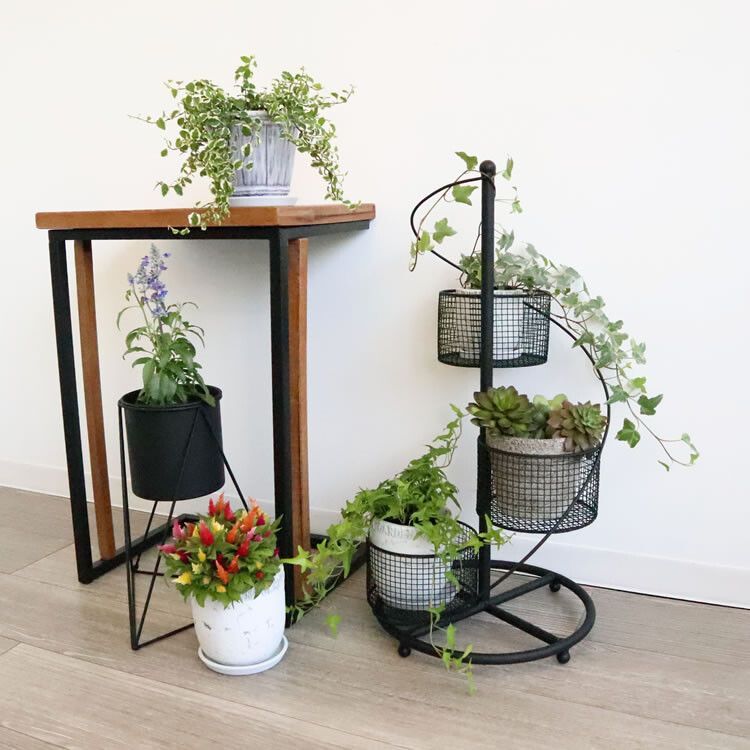 アイアンスタンドプランター 花台