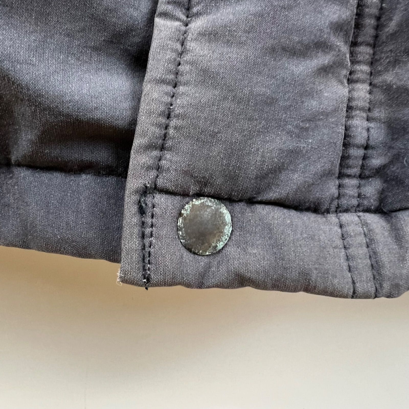 POLO by Ralph Lauren 90s VTG fade down coat hoodie M ポロバイ