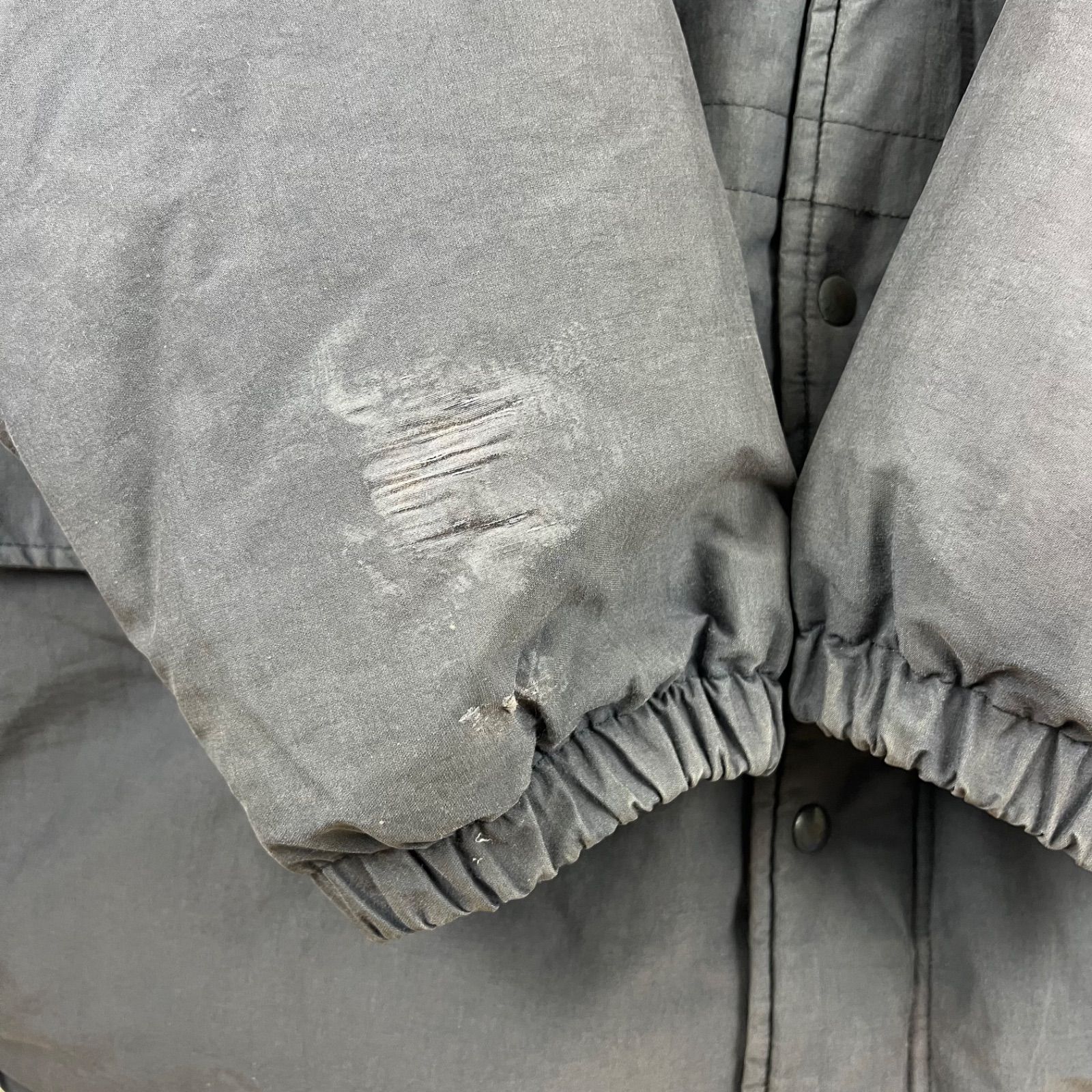 POLO by Ralph Lauren 90s VTG fade down coat hoodie M ポロバイ