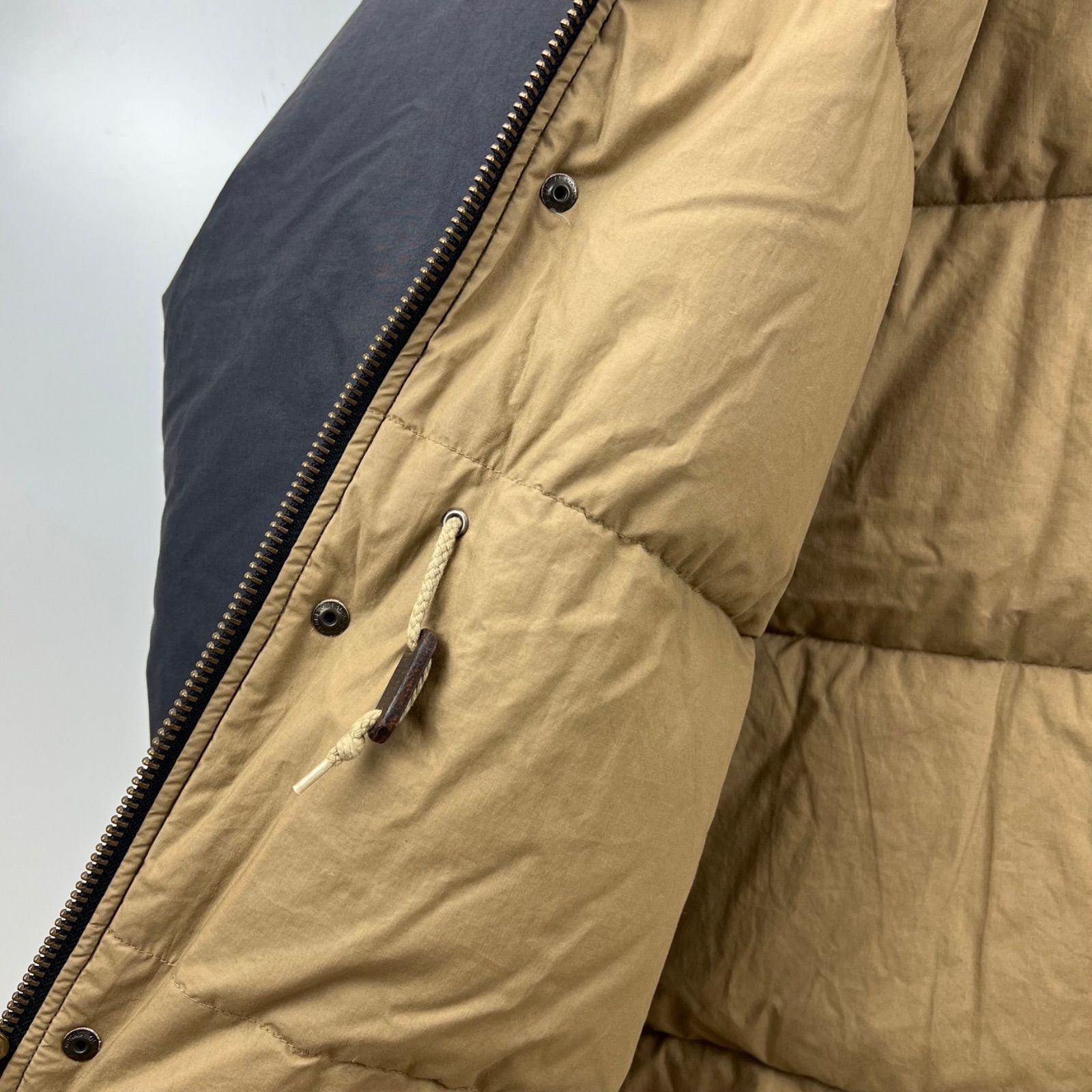 POLO by Ralph Lauren 90s VTG fade down coat hoodie M ポロバイ