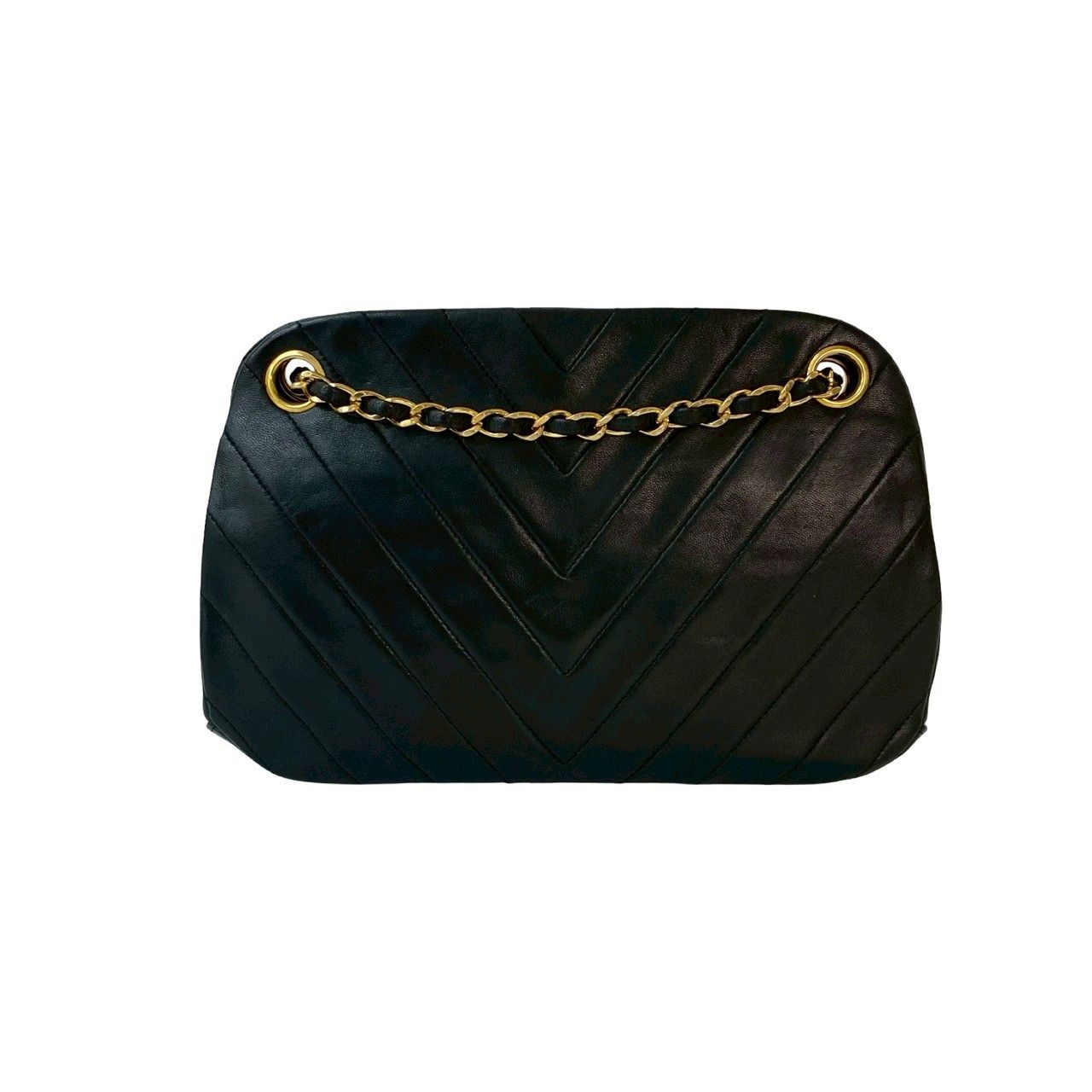 極 美品 シール有 1番台 CHANEL シャネル Vステッチ ココマーク