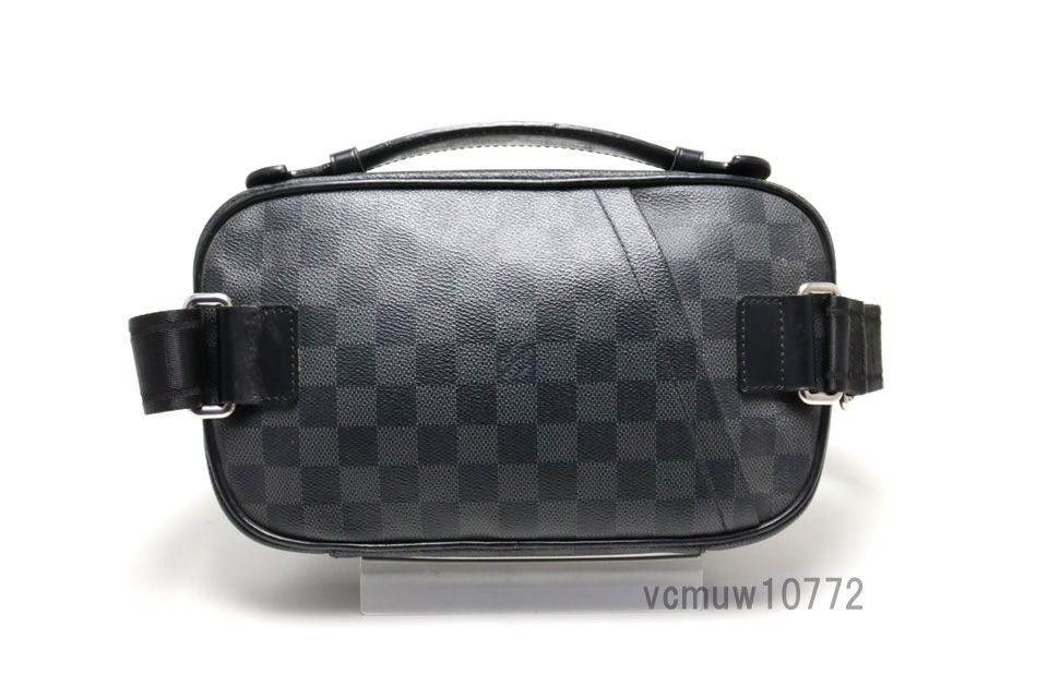 近年モデル 美 LOUIS VUITTON ダミエグラフィット アンブレール レザー 2way ボディバッグ ルイヴィトン 1023am78-2M