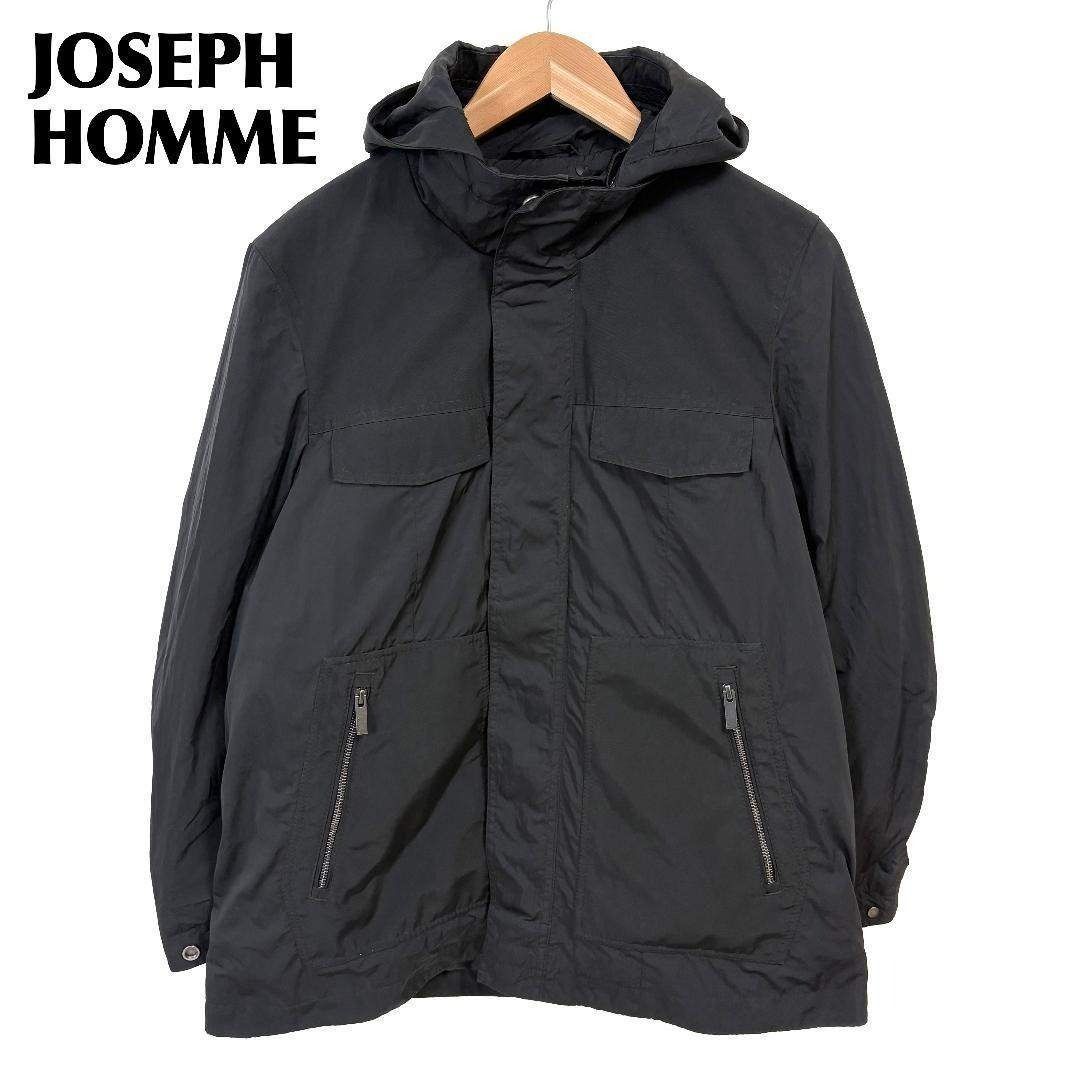 JOSEPH HOMME ダウンライナー付ナイロンジャケット 46 黒