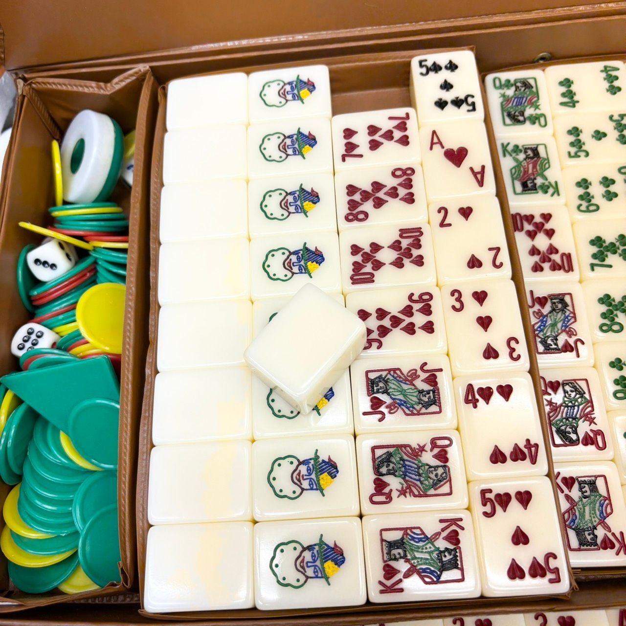 トランプ柄 麻雀牌風