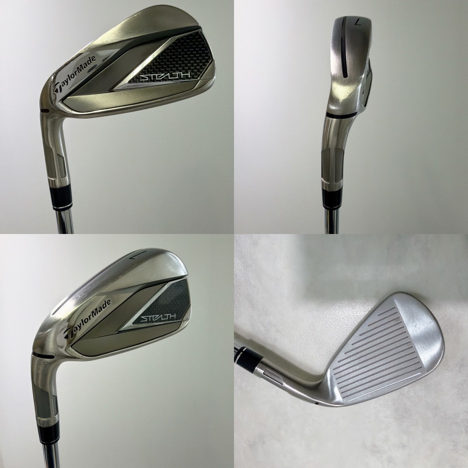 激レア レフティ 美品 テーラーメイド 2022 ステルス 7番単品アイアン 左 激レア レフティ 美品 テーラーメイド 2022 ステルス 7番単品