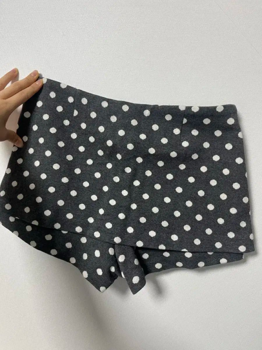 オウンサー ドット スカート Dot Low-Fit Pants Skirt Gray