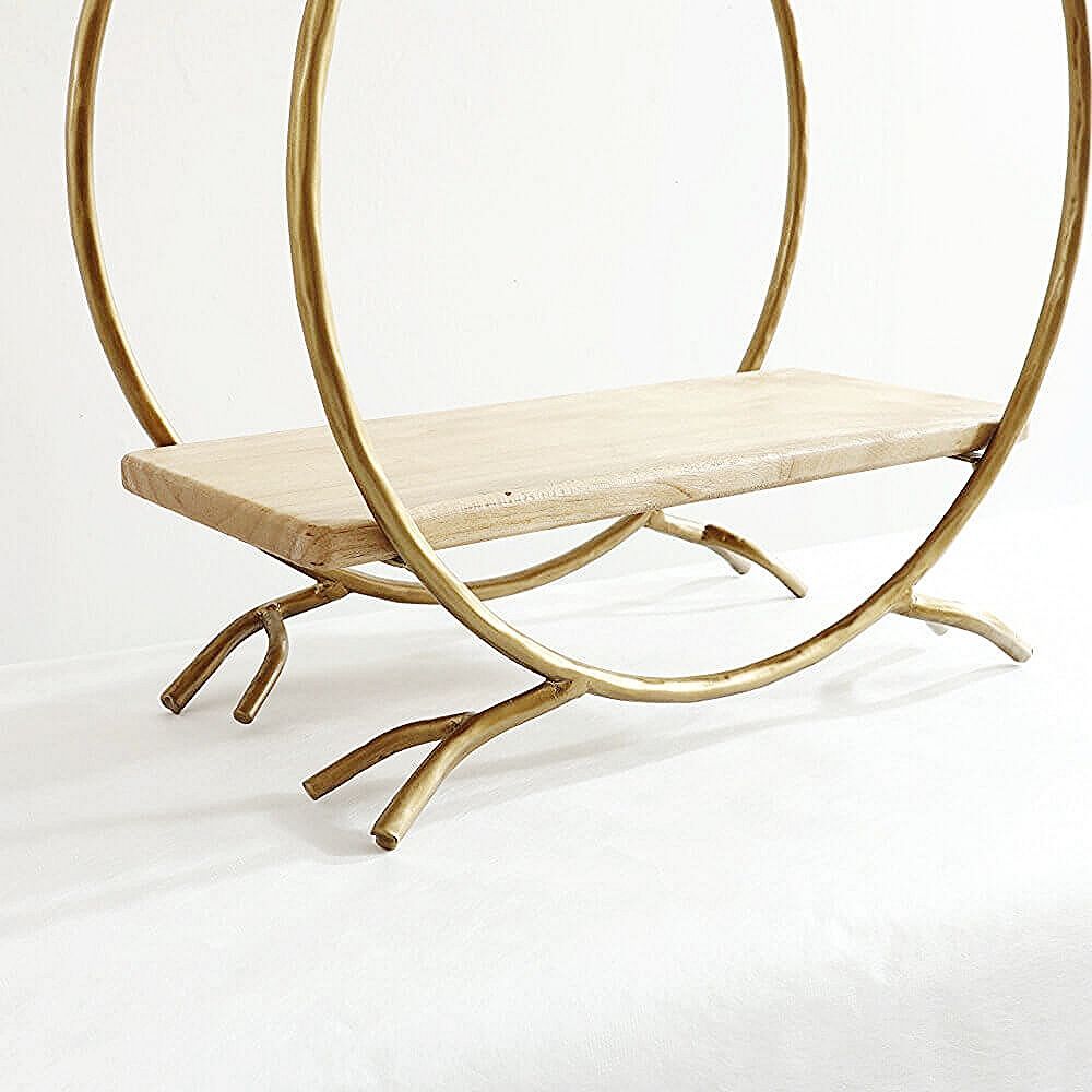 アイアン＆ウッド2段シェルフ ディスプレイシェルフ 飾り棚 和モダン 壁飾り インテリア 和室 洋室 北欧 雑貨 リビング おしゃれ モダン 装飾 ウォールデコレーション シンプル 玄関 観葉植物 インテリア雑貨 アート アロマ 本棚 天然木 コールド NEXPOTALLINN_EU