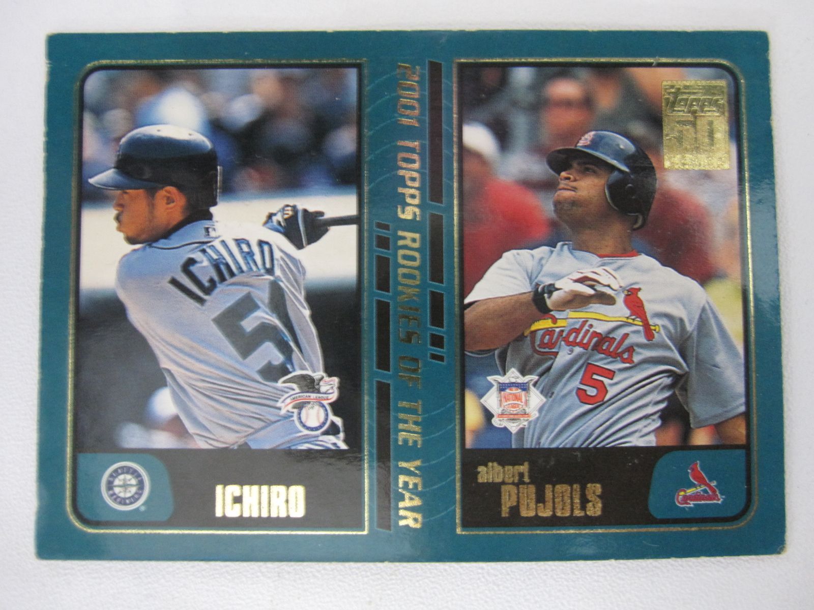 2001年 Topps Traded ICHIRO イチロー ALBERT PUJOLS アルバート プホルス ROOKIE ルーキーカード 管理番号L29460YER-251103-3K 198