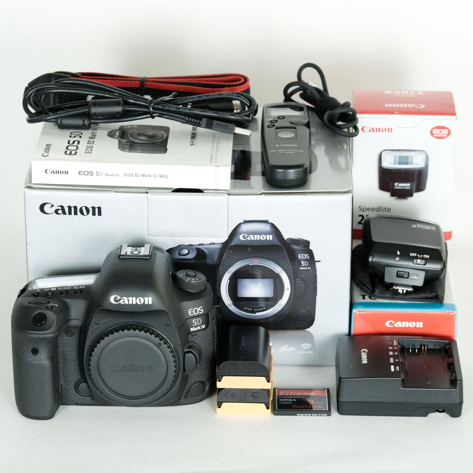 別売り 多数付き Canon EOS 5D Mark IV ボディ Canon EFマウント
